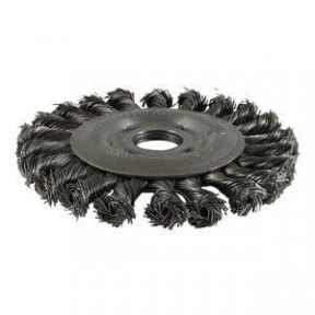 Twisted Knot Steel Wire Wheel Brush